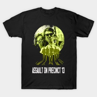 Urban Warfare Wear Precinct 13 Apparel for Fans of Gritty Action Cinema T-Shirt